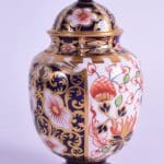 SOLD ROYAL CROWN DERBY VASE & COVER Antiques Scotland Antique Art