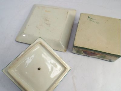 SOLD Scottish Wemyss beehive honey box and stand - Image 2