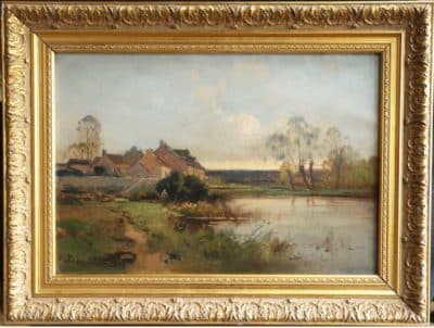 SOLD EUGENE  GALIEN  LALOUE. ( 1854 - 1941 ) Oil on Canvas