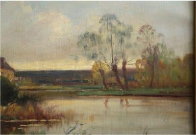 SOLD EUGENE  GALIEN  LALOUE. ( 1854 - 1941 ) Oil on Canvas - Image 7