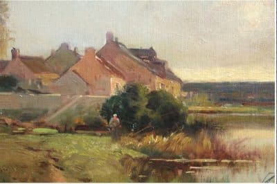 SOLD EUGENE  GALIEN  LALOUE. ( 1854 - 1941 ) Oil on Canvas - Image 4