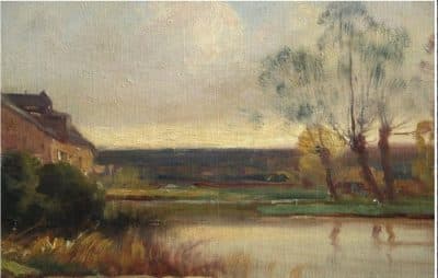 SOLD EUGENE  GALIEN  LALOUE. ( 1854 - 1941 ) Oil on Canvas - Image 9