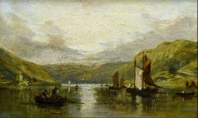 SAM BOUGH R.S.A. (1822-1878) Scottish Salmon fishing