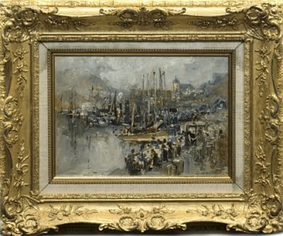 SOLD Mason Hunter RSW ARSA (Scottish 1854-1921) Oil Painting.