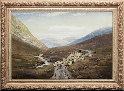 SOLD George Melvin Rennie (SCOTTISH 1874-1953) George Melvin Rennie Antique Art 3