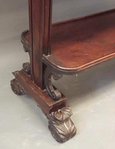 Victorian mahogany dumb waiter - Image 5