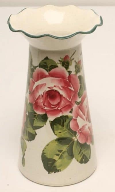SOLD Wemyss pottery cylinder vase.