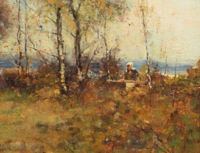 Alexander Wellwood Rattray, RSW ARSA NEAC (Scottish, 1849-1902) OIl on Canvas - Image 2