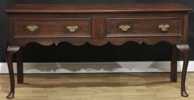 An 18th century revival oak low dresser - Image 3