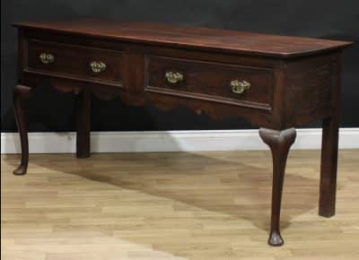 An 18th century revival oak low dresser 18th century dresser Antique Sideboards, Dressers. 4