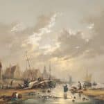 Gudrun Sibbons. Oil painting Country Homes Antiques Scotland Antique Art
