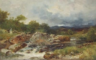 Benjamin Williams Leader(1831-1923)Oil.
