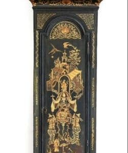Circa: 1760 Scottish chinoiserie longcase clock Antique Clocks