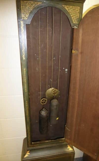 Circa: 1760 Scottish chinoiserie longcase clock - Image 2
