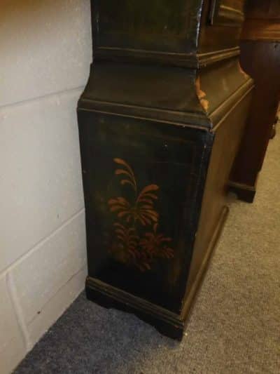 Circa: 1760 Scottish chinoiserie longcase clock Antique Clocks 7