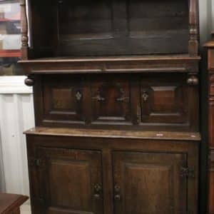 18th cent Welsh Oak court cupboard 18th century oak furniture Antique Sideboards, Dressers.