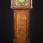 Fine 18th Cent Pollard Oak longcase clock 18th century longcase clock Antique Clocks