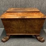 A Georgian walnut cellarette Miscellaneous