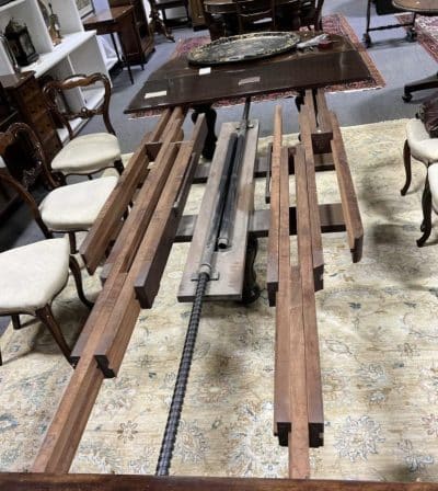 16.5 ft Victorian dining table - Image 2