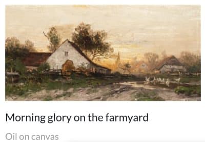 Willem Maris. Dutch (1844-1910) Oil painting - Image 6
