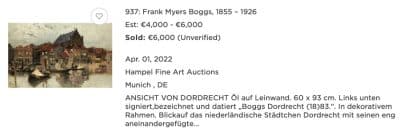 Frank Myers Boggs. American Impressionist - Image 3