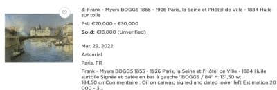 Frank Myers Boggs. American Impressionist - Image 4