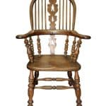 Victorian Elm hoop back Windsor chair Antique Chairs