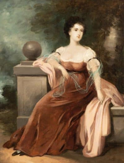 Samuel Lawrence (1811-1884) Oil Painting.