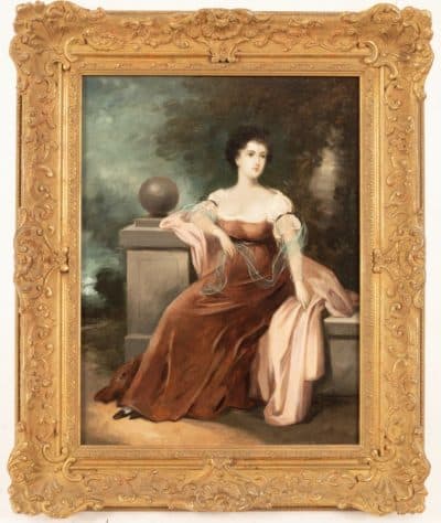 Samuel Lawrence (1811-1884) Oil Painting. - Image 2