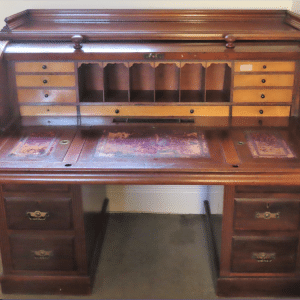 A good Victorian cylinder desk Antiques Scotland Antique Desks