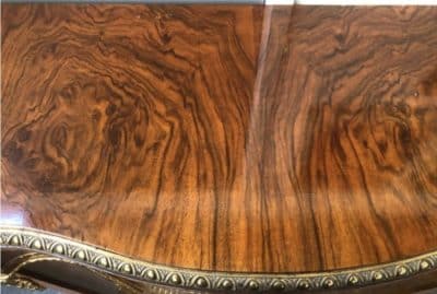 A Victorian Four door Burr walnut credenza - Image 6