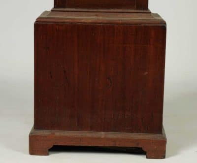 Small Geo III walnut long case clock - Image 3