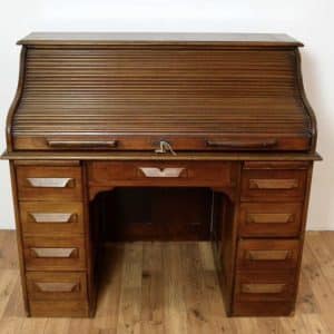 A Mahogany Rolltop Desk Antiques Scotland Antique Art