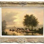 Gudrun Sibbons. Oil painting Antiques Scotland Antique Art