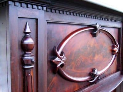 Victorian Mahogany Fire Surround - Image 4