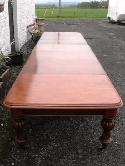 SOLD Victorian Dining Table 19th century Antique Furniture 5