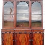 William IV Mahogany Library Bookcase 19th century Antique Bookcases