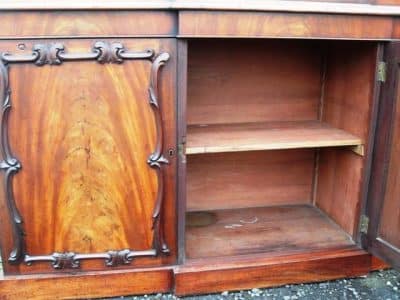 William IV Mahogany Library Bookcase 19th century Antique Bookcases 4