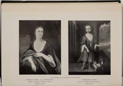 18th Oil Portraits Young Boy Jonathan King Circle Of Charles D'agar Antique Paintings Spaniel Dogs - Image 5