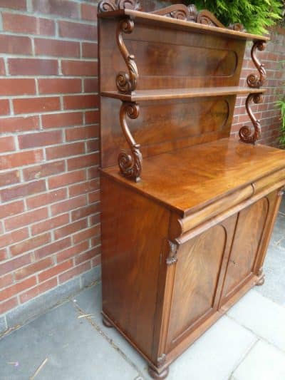 SOLD Victorian Mahogany Chiffonier 19th century Antique Furniture 4