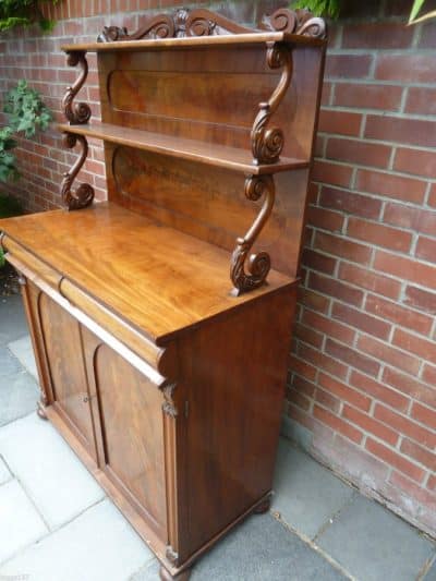 SOLD Victorian Mahogany Chiffonier 19th century Antique Furniture 5