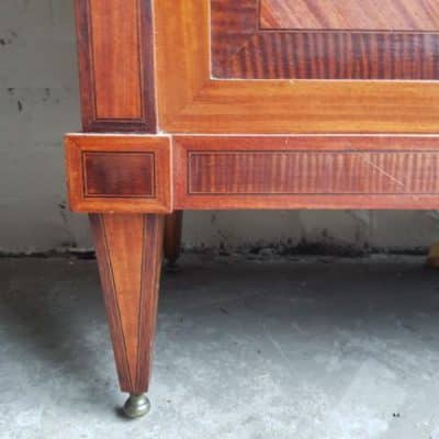 French Kingwood inlaid vitrine (Display cabinet) - Image 5