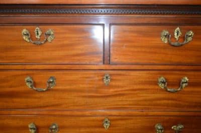 Georgian mahogany chest on chest Antiques Scotland Antique Chest Of Drawers 5