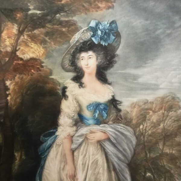 Portrait Engraving Of Lady After John Hoppner. - Image 2