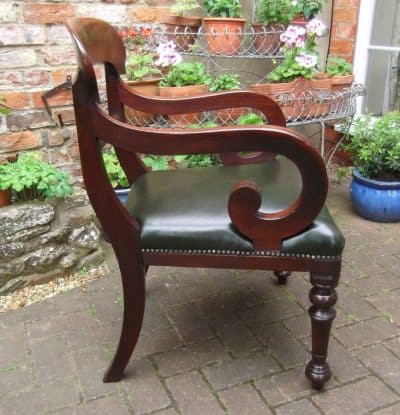 SOLD Victorian Desk Chair 19th century Antique Chairs 5