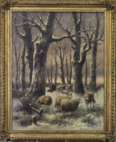 Huge Joseph Farquharson R.A. (1846-1935) O/C - Image 2