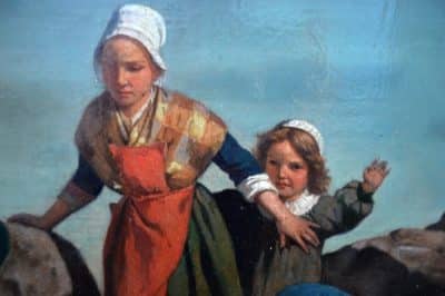 SOLD Eugene Francois Fines, oil (1826-1882) - Image 4