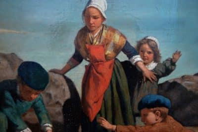 SOLD Eugene Francois Fines, oil (1826-1882) - Image 5