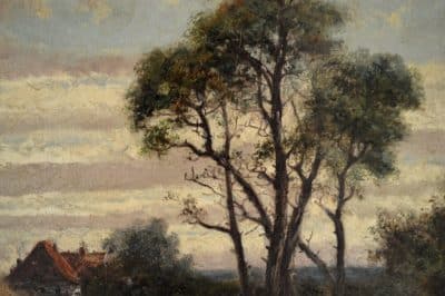 Pair ABRAHAM HULK, Jnr Oil Painting - Image 5