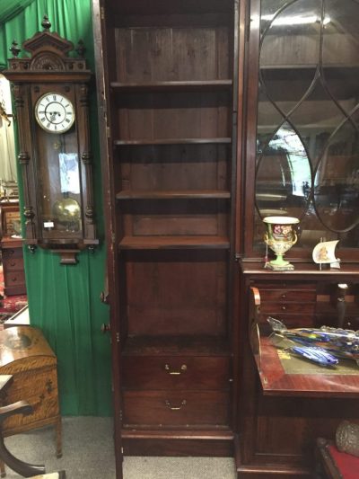 SOLD Georgian Breakfront Secretaire Bookcase - Image 9